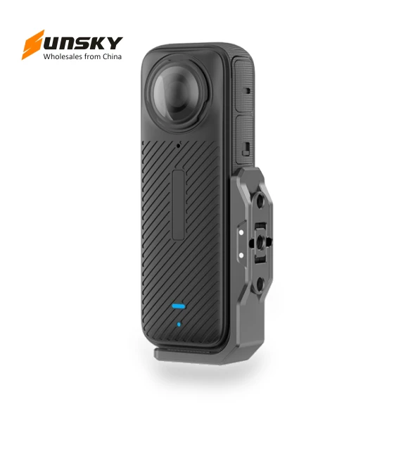Vertical Horizontal Shooting Quick Release Metal L Bracket — Camera Brackets, PULUZ