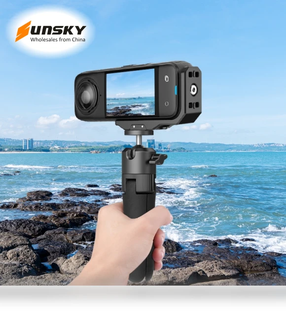 Vertical Horizontal Shooting Quick Release Metal L Bracket — Camera Brackets, PULUZ