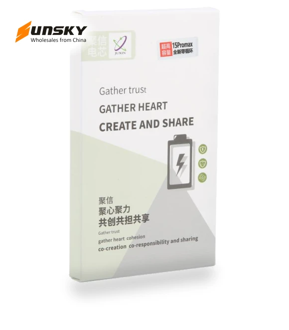 Zero Cycle Li-ion Battery — Phone Battery Replacements, JUXIN