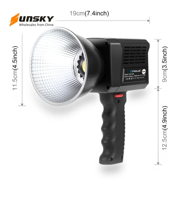 60W Studio Video Light — Photography Lighting & Studio Equipment, PULUZ