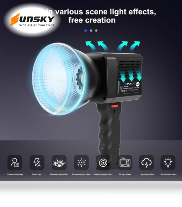 60W Studio Video Light — Photography Lighting & Studio Equipment, PULUZ