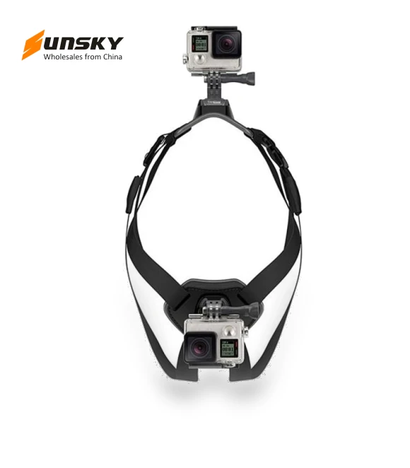 Adjustable Chest Strap Mount for Action Cameras — Cameras & Monitors, PULUZ