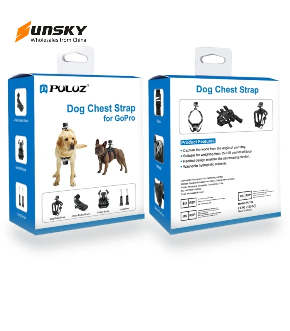 Adjustable Chest Strap Mount for Action Cameras — Cameras & Monitors, PULUZ