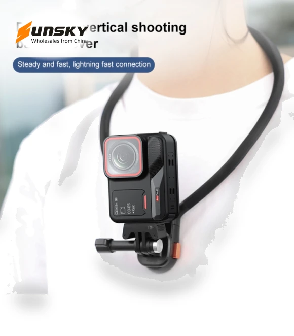 Aluminum Alloy Vertical Shooting Magnetic Quick-release Battery Side Interface Cover — Camera & Photo, PULUZ