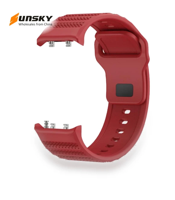 Dotted Silicone Watch Band — Watch Accessories, Huawei