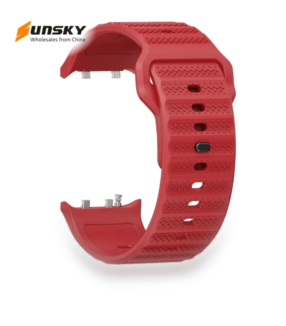 Dotted Silicone Watch Band — Watch Accessories, Huawei