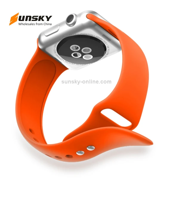 Double Rivets Silicone Watch Band — Smartwatch Straps