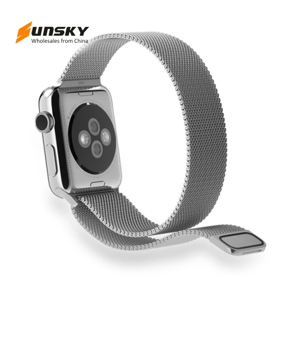 Milanese Loop Magnetic Stainless Steel Watchband — Watch Accessories