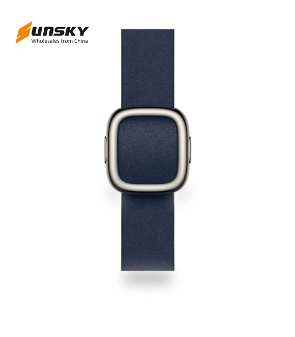 Modern Style Leather Watch Band — Bands