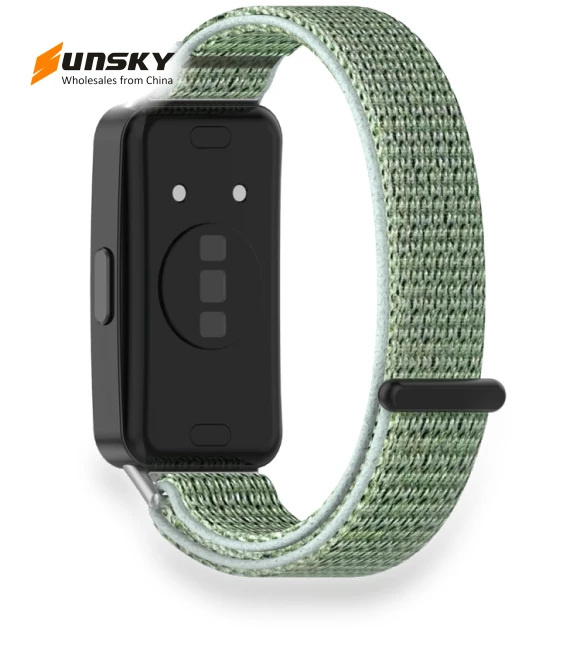 Nylon Loop Hook and Loop Fastener Watch Band — Bands, Huawei