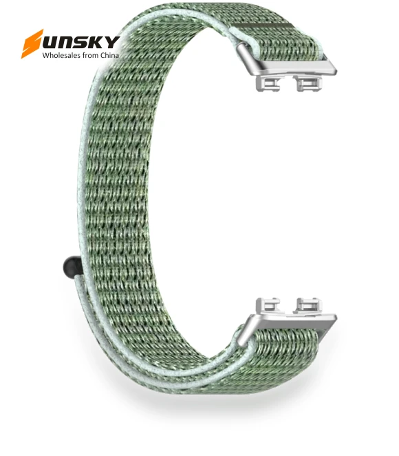 Nylon Loop Hook and Loop Fastener Watch Band — Bands, Huawei