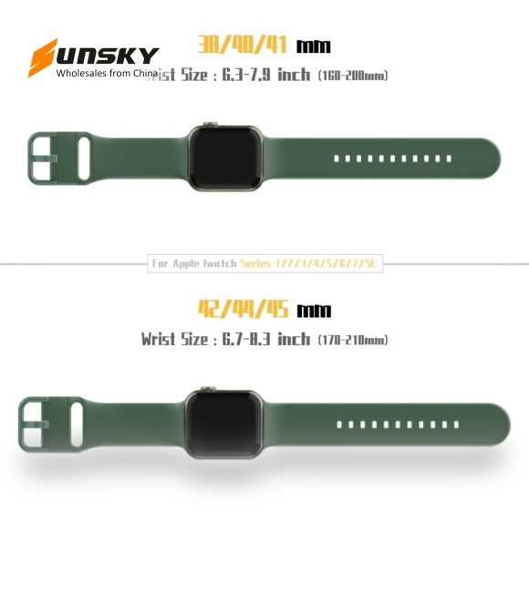 Pin Buckle Silicone Watch Band — Bands