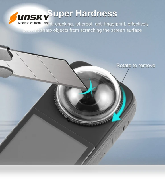 Rotation PC Lens Guard Protective Cover — Screen Protectors, PULUZ