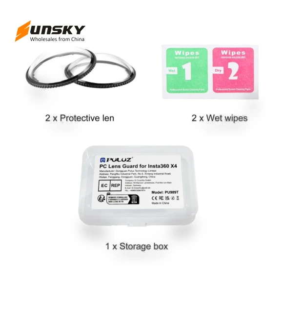 Rotation PC Lens Guard Protective Cover — Screen Protectors, PULUZ