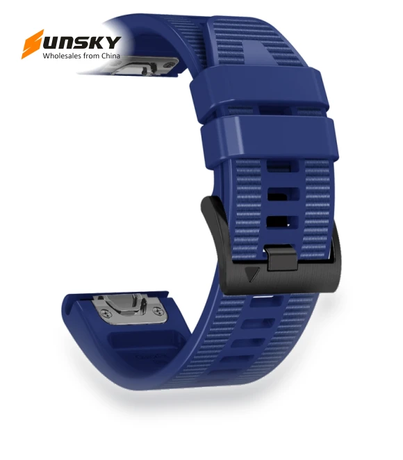 Silicone Canvas Quick Release Watch Band — Watch Accessories, Garmin