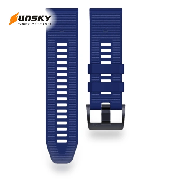 Silicone Canvas Quick Release Watch Band — Watch Accessories, Garmin
