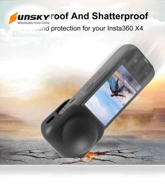 Silicone Protective Lens Cover — Rain Covers, PULUZ