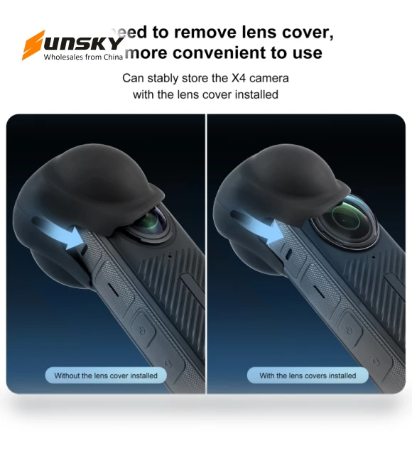 Silicone Protective Lens Cover — Rain Covers, PULUZ