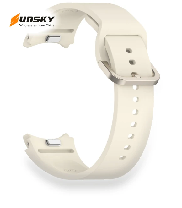 Solid Color Quick Release Silicone Watch Band — Girls' Watch Straps, Samsung
