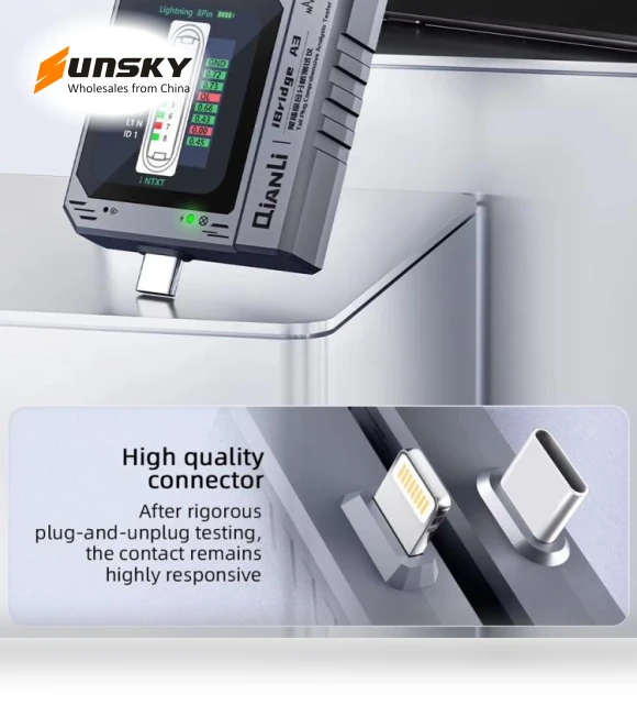 Tail Plug Comprehensive Analysis Tester — Battery Testers, QIANLI