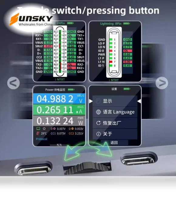 Tail Plug Comprehensive Analysis Tester — Battery Testers, QIANLI