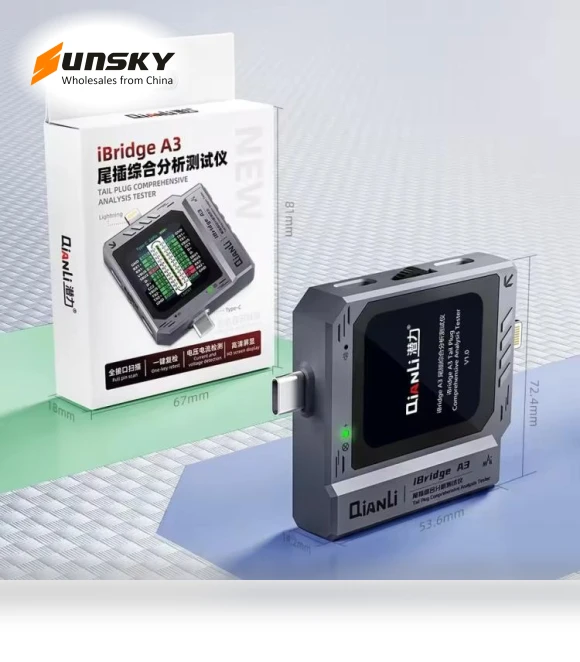 Tail Plug Comprehensive Analysis Tester — Battery Testers, QIANLI