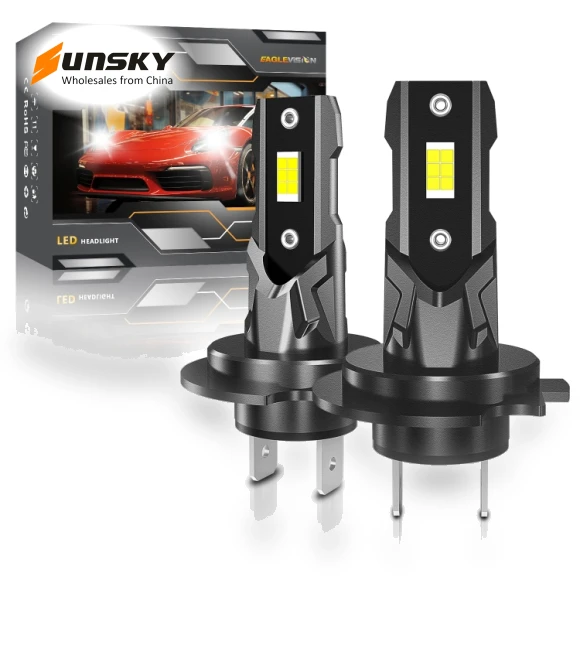 Universal Direct Plug LED Headlight Retrofit Bulb — Headlight