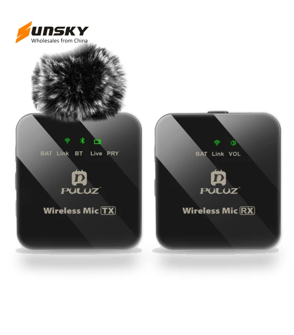 Wireless Lavalier Microphone — Wireless Systems, PULUZ