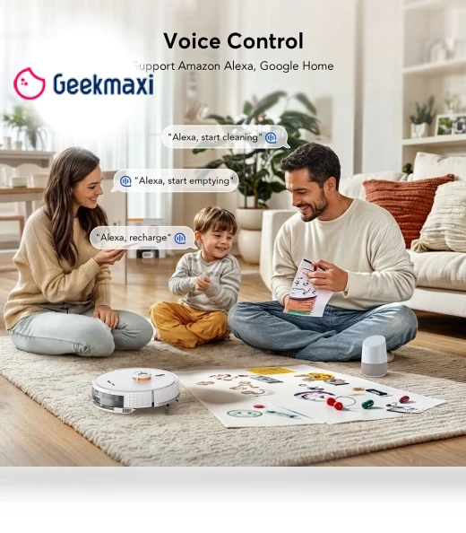 2in1 Robot Vacuum Cleaner & Pet Grooming Tool — Smart Cleaning Robots, Teendow