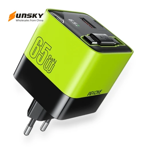 65W USB-C GaN Fast Charger — Chargers, WK