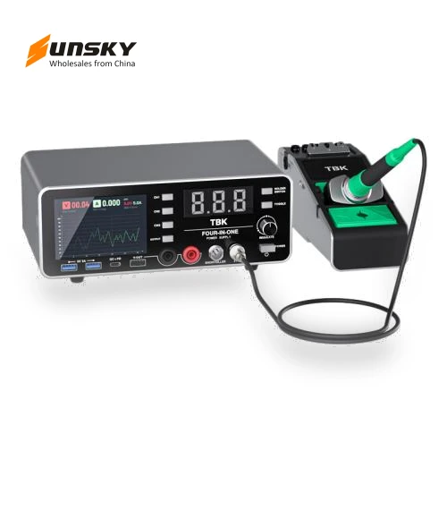 All-purpose Integrated Workstation Power Supply with Soldering Iron — Metal Joining Essentials, TBK