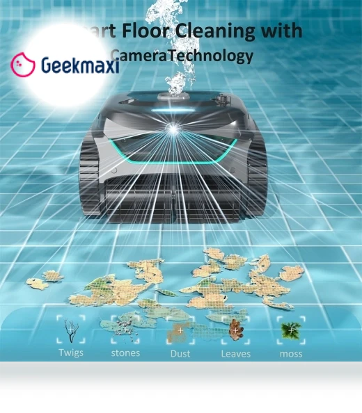 Cordless Pool Robot Vacuum — Smart Cleaning Robots, WYBOT