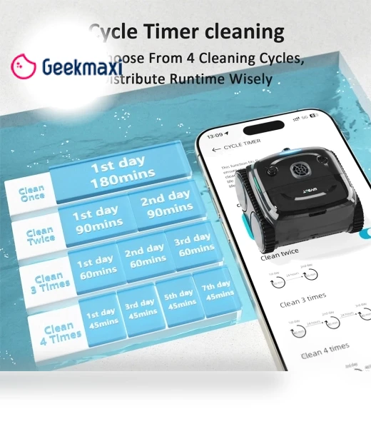 Cordless Pool Robot Vacuum — Smart Cleaning Robots, WYBOT