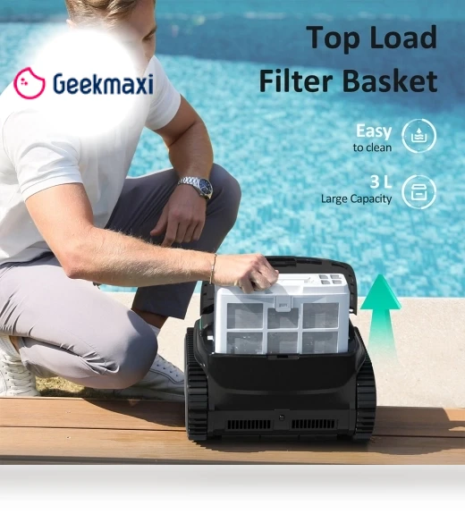 Cordless Pool Robot Vacuum — Smart Cleaning Robots, WYBOT