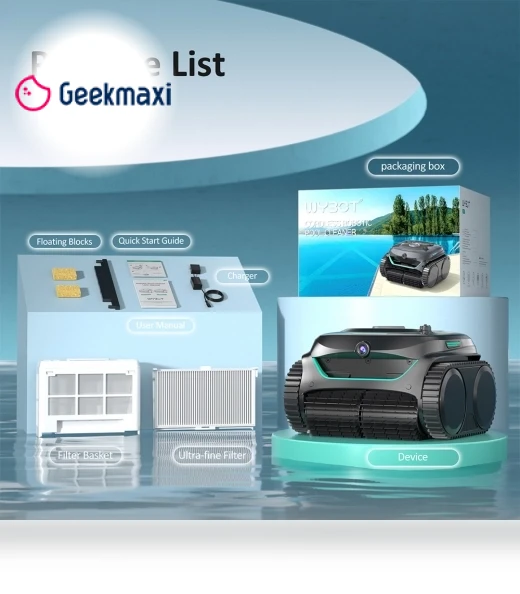 Cordless Pool Robot Vacuum — Smart Cleaning Robots, WYBOT