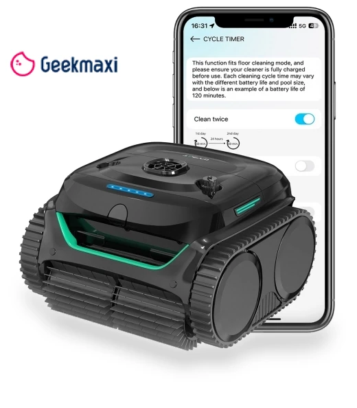 Cordless Pool Robot Vacuum — Smart Cleaning Robots, WYBOT