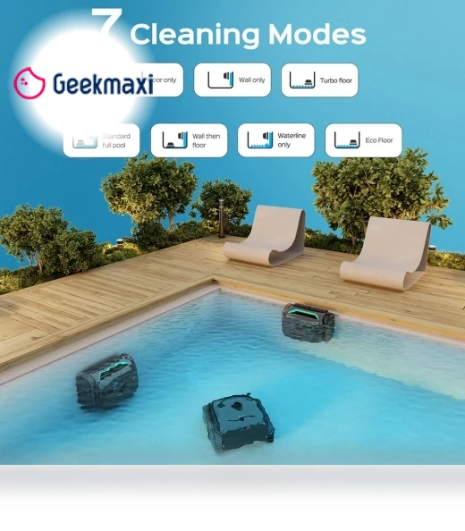 Cordless Pool Robot Vacuum — Smart Cleaning Robots, WYBOT