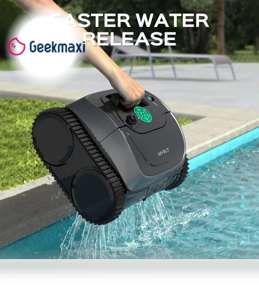 Cordless Robotic Pool Cleaner — Automated Pool Maintenance, WYBOT