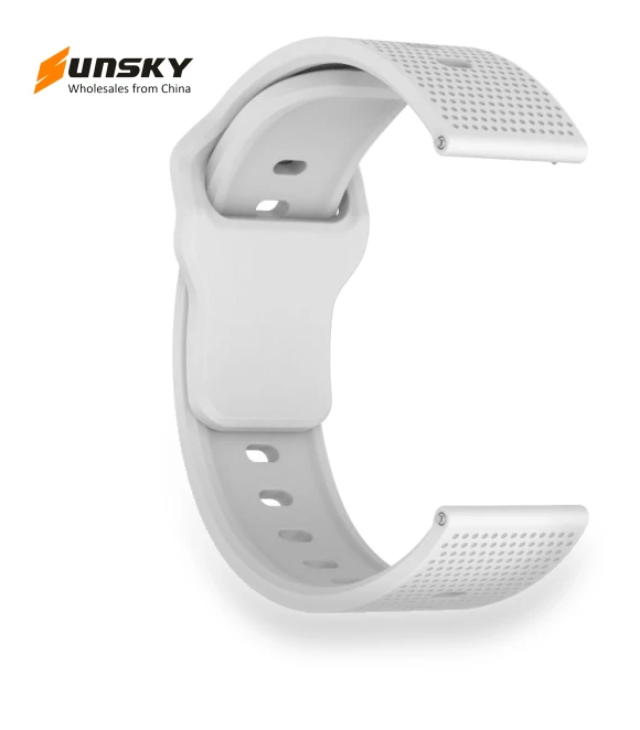 Dot Studded Buckle Silicone Watch Band — Bands, Kalebol