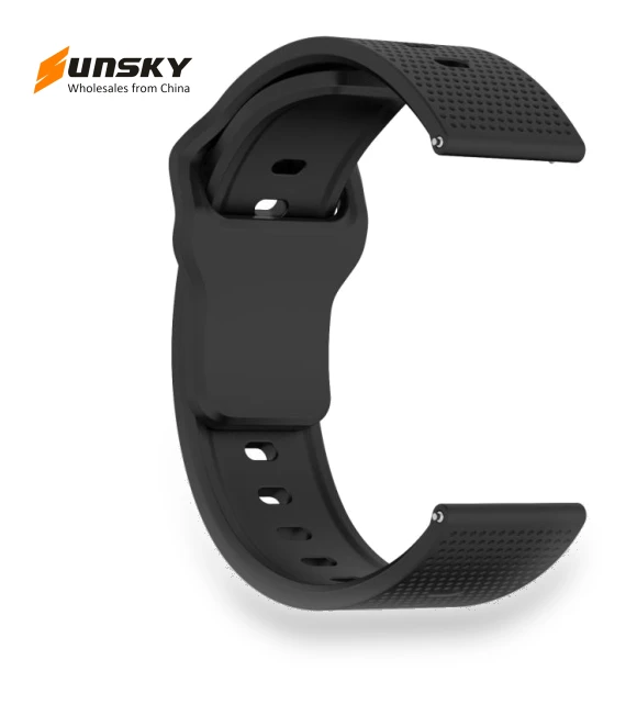 Dot Studded Buckle Silicone Watch Band — Bands, Kalebol