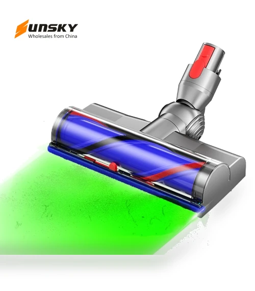 High Torque Direct Drive Roller Brush Head With Dust Display Light — Accessories, Dyson