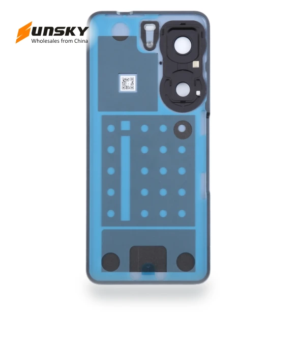 Original Battery Back Cover with Camera Lens Cover — Back Covers, Asus