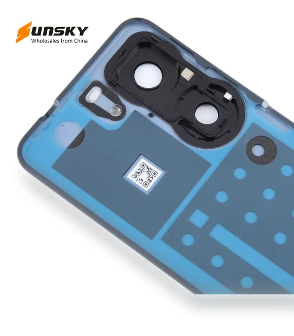Original Battery Back Cover with Camera Lens Cover — Back Covers, Asus
