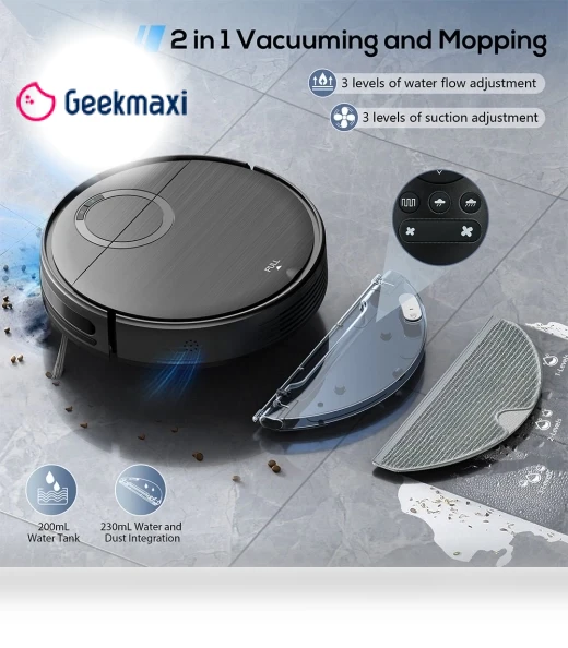 Robot Vacuum Cleaner and Mop — Smart Cleaning Robots, Teendow