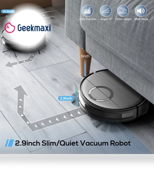 Robot Vacuum Cleaner and Mop — Smart Cleaning Robots, Teendow