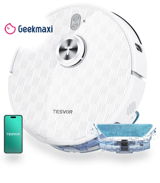 Robot Vacuum Cleaner with Wiping Function — Smart Cleaning Robots, Tesvor