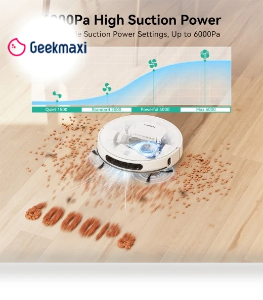 Robot Vacuum Cleaner with Wiping Function — Smart Cleaning Robots, Tesvor