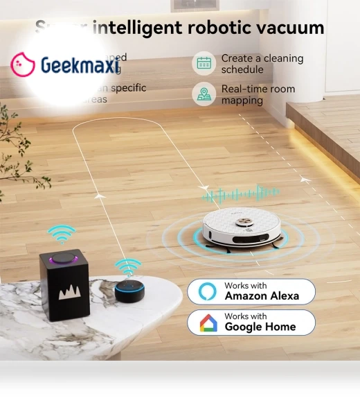 Robot Vacuum Cleaner with Wiping Function — Smart Cleaning Robots, Tesvor