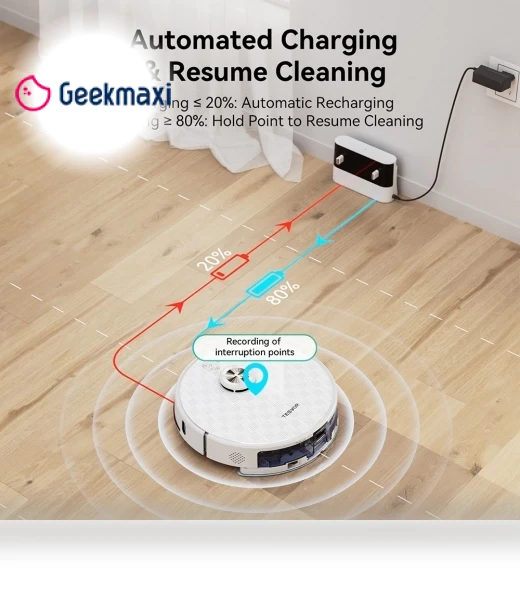 Robot Vacuum Cleaner with Wiping Function — Smart Cleaning Robots, Tesvor