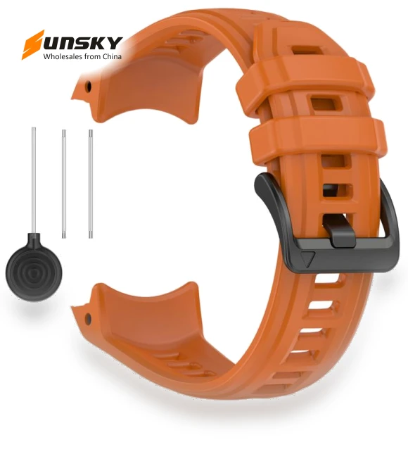 Silicone Breathable Watch Band — Watch Straps & Bands, Garmin